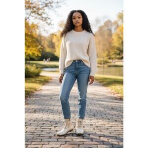 Sperry Women's Saltwater Emboss Wool Boots Waterproof White/Plaid sz 11M